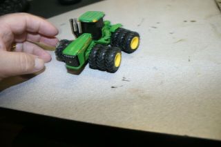 John Deere 9420 w Triples 4x4 tractor 1/64 green diecast ertl 2