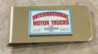 International Motor Trucks Money Clip