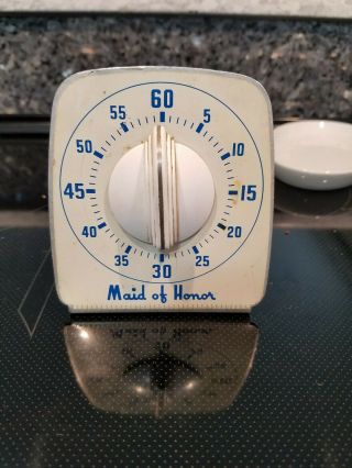 Vintage Maid Of Honor Kitchen Timer