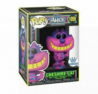 Funko Shop Exclusive Black Light Alice In Wonderland Cheshire Cat