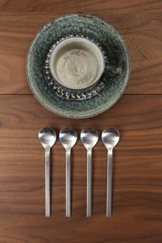 Mono - A Inox 18/10 4 Stainless Steel Espresso Spoons By Prof.  Peter Raacke