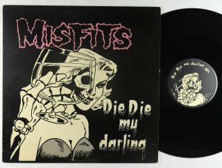 Misfits - Die Die My Darling 12 " - Plan 9 Brown Wax 1st Press Vg,