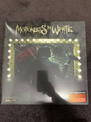 Motionless In White Infamous Creatures Rare Vinyl Red Purple Numbered Lp