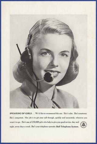 Vintage 1948 Bell Telephone System Phone Ephemera 40 