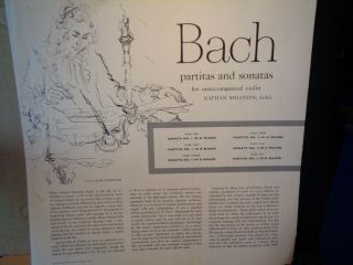 Bach Sonatas &Partitas for Violin Nathan Milstein/3 LP Box Capitol PCR 8370 USA 6
