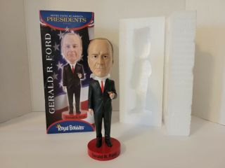 Royal Bobbles Gerald Ford United States Of America Presidents Series Bobblehead