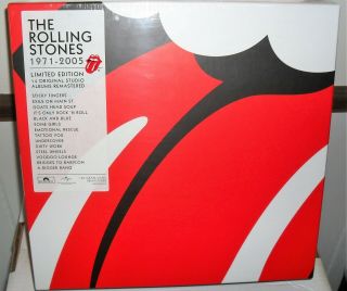 The Rolling Stones 1971 - 2005 Limited Edition 14 Albums Box Set -