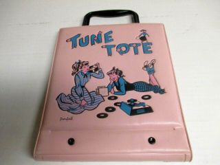 Ponytail Tune Tote - 45 Rpm Records Carry Case