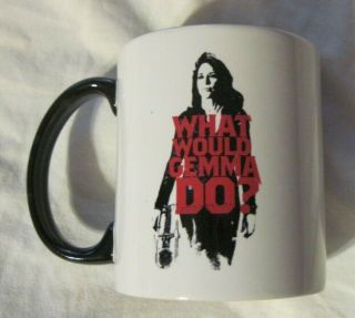 2012 Sons Of Anarchy What Would Gemma Do Ceramic Coffee Mug Licensed Rare Euc