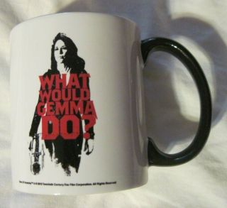 2012 Sons Of Anarchy WHAT WOULD GEMMA DO Ceramic Coffee Mug Licensed RARE EUC 3