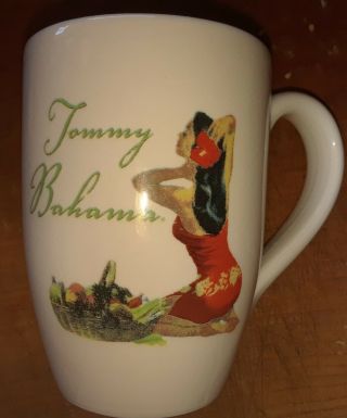 Tommy Bahama Life In Paradise Coffee Mug 12 Oz Hula Girl Sarong Made In Italy