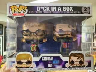 Funko Pop Snl Dick In A Box 2 Pack Saturday Night Live Timberlake Vaulted
