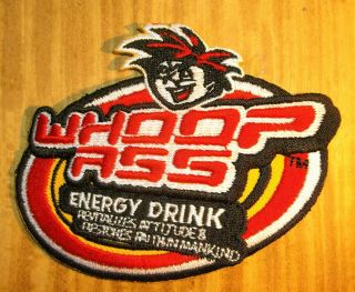 Gemsco Nos Vintage Patch - Jones Soda Co - Whoop Ass Energy Drink - Canada