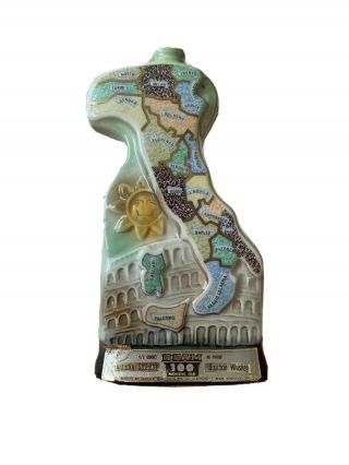 Jim Beam Bottle - Boys Towns Of Italy - A Chance In Life Regal China.