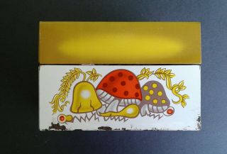 Sears Merry Mushroom Designer Recipe Card Holder
