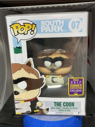 Funko Pop South Park 07 The Coon 2017 Summer Convention Vaulted W/protector