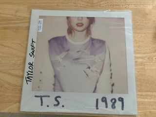 Taylor Swift Rsd Vinyl Lp 1989 Crystal Clear/pink /3750