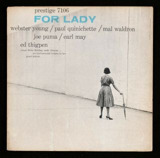 Webster Young For Lady / Prestige 7106 Nyc Label