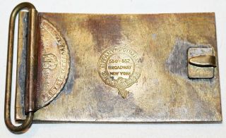 ATA - 11 Brass Belt Buckle Winchester Repeating Arms Tiffany & Company 2