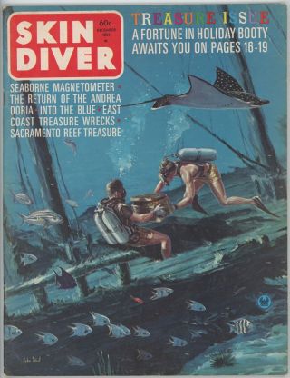 Skin Diver December 1964 Andrea Doria England Sacramento Reef