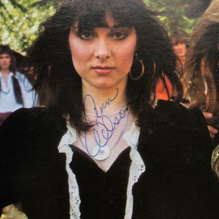 HEART Little Queen 1977 US LP,  Poster BAND AUTOGRAPHED Ann Nancy WILSON Led Zep 4