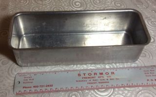 Vtg Mirro Aluminum Loaf Pan 5196m 10 1/4 " X 3 5/8 " X 2 5/8 "