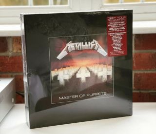 Metallica Master Of Puppets Rare Deluxe Box - & Very Rare