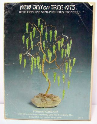 Vintage Gemsai Tree Kit - – Peridot Gem Stones