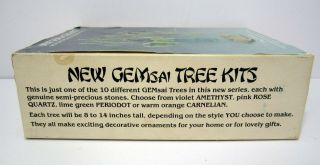 Vintage Gemsai Tree Kit - – Peridot Gem Stones 3