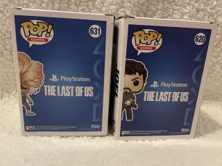Funko POP The Last of Us,  Joel & Clicker Set PS Licensed GameStop Exclusive 3