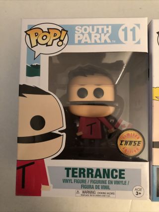 Funko Pop South Park Terrance 11 Phillip 12 Exclusive Limited Chase edition 3