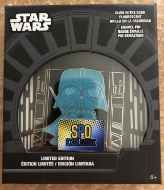 Pop Pin Star Wars: Holographic Darth Vader Spo Exclusive Limited Edition 600pcs