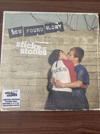 Found Glory “sticks & Stones” Lp,  Red Vinyl Press,  209/2000