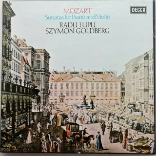 Mozart: Sonatas For Piano & Violin / Lupu / Goldberg / Decca 6 Lp 13 Bb 207/212