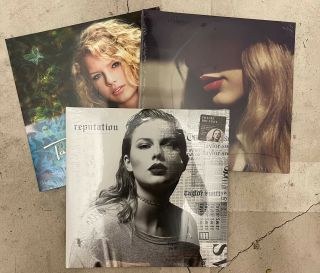 Taylor Swift Vinyl Bundle Self Titled Red Reputation