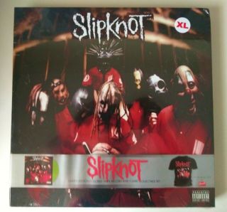 Slipknot S/t 2009 Very Rare Vinyl Lp And X Large T Shirt Box Set And