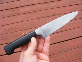 Zwilling Fixed Blade Kitchen Butcher Knife 160mm 6 " Scratched Needs Tlc