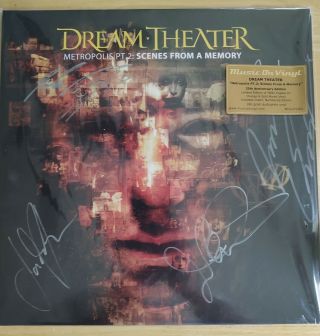 Dream Theater - Scenes From A Memory 20th Anniversary Autographed Lp