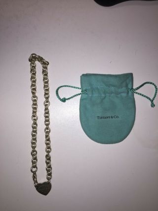 Authenticated 52 Gram 15 " Return To Tiffany Choker Chain.