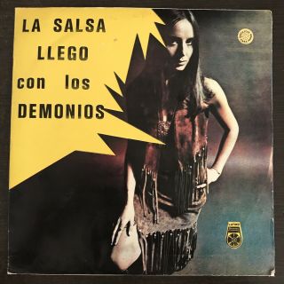 Monster Guaguanco Lp Los Demonios La Salsa Llego Discos IstmeÑos Ex Panama