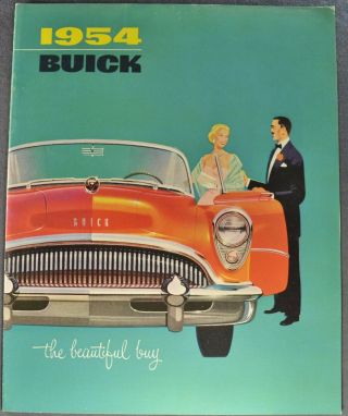 1954 Buick Brochure Roadmaster Skylark Century Special