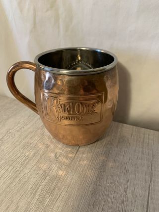Ketel One Vodka Copper Moscow Mule Cup