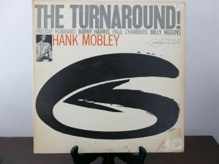 Hank Mobley " The Turnaround " Blue Note Nyc 4186 Hi - Fi Rvg Ear 1965 Vg