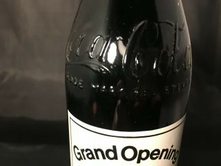 Coca - Cola Bottle1976 Grand Opening Johnston Bottling Company 10 OZ A,  2 3