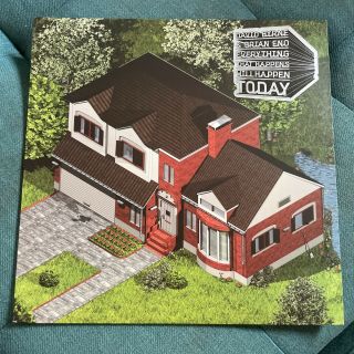 David Byrne & Brian Eno Everything That Happens Will Happen Today Lp Rare Vinyl