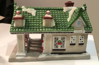 Texaco Town Filling Station Collectible 09490t 1930 Denver Style Winter Holiday
