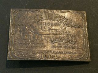 Belt Buckle Collectors Items Vintage Jack Daniel 