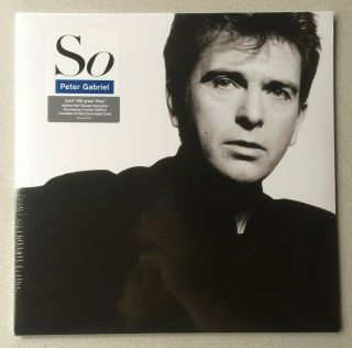 Peter Gabriel So 2 Lp 2016 Audiophile 45 Rpm Vinyl Rare Genesis