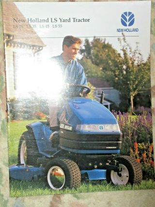 Holland Yard Tractor Ls Brochure 25 35 45 55