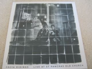 Freya Ridings Live At St.  Pancras Old Church 200 Only Vinyl Lp / Signed